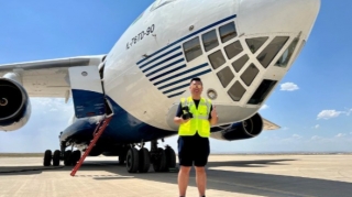 Bu təyyarəni idarə etmək üçün Bakıya gəldi - FOTO 