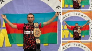 Azərbaycan idmançısı ermənini məğlub edərək dünya çempionu oldu