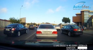 Üç dəqiqədə 13 avtomobil qayda pozdu - SİYAHI - VİDEO