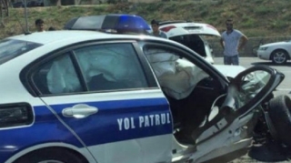 Bakıda “Prius” YPX avtomobilinə ÇIRPILDI:  Yaralanan var  - VİDEO - YENİLƏNİB