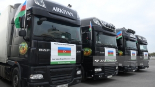 Azərbaycan İrana növbəti dəfə humanitar yardım göndərir 