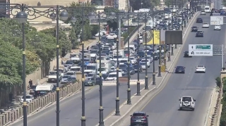 “Qələbə”  dairəsi istiqamətində hərəkət bərpa edilib - YENİLƏNİB