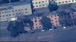 Kəlbəcərlə sərhəddə məhv edilmiş Ermənistan hərbi hissəsinin görüntüləri  - VİDEO