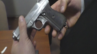 Balakəndə üzərində tapança gəzdirən şəxsdən narkotik götürülüb   - FOTO - VİDEO