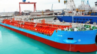 "Laçın" tankeri ilə 464 min tondan çox neft və neft məhsulları daşınıb 