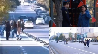 Yol polisi piyadalara qarşı hərəkətə keçdi - Həftə sonu 3 piyada öldü - VİDEO