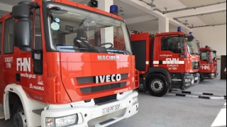 Bakıda məcburi köçkünlərin binasında yanğın olub