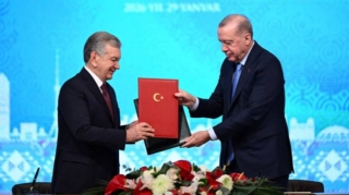 Yeni nəqliyyat dəhlizləri Özbəkistan və Türkiyə liderlərinin danışıqlarında əsas mövzulardan biri olub 