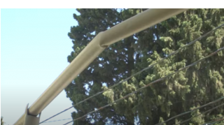 Xırdalanda qaz borusu avtomobillərin hərəkətinə problem yaradır - VİDEO