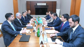 Nazir Rəşad Nəbiyev Qazaxıstan nümayəndə heyəti ilə görüşdü 