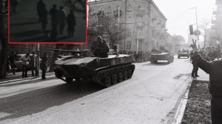 20 Yanvar günü 7 dost "BTR"lərin qarşısını belə kəsmişdi - VİDEO 