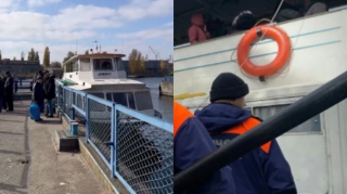 Xersonda təxliyə başa çatdı: Sonuncu gəmi Dnepr sahilindən ayrıldı  - FOTO