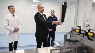 Prezident açılışda  - FOTOLAR 