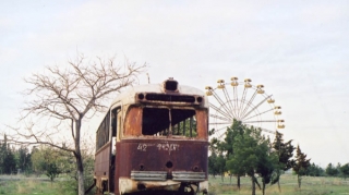 Brejnev dövründə qalan Gəncə tramvayı    - FOTO