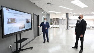 Prezident İlham Əliyev Bakıda 4 saylı DOST mərkəzinin açılışında iştirak edib - FOTO  - YENİLƏNİB