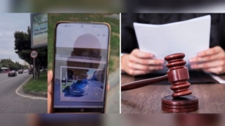 Konstruksiya dəyişikliyinə görə cərimələnən sürücü məhkəmədə yol polisinə qalib gəldi - FOTO