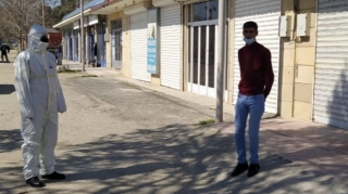 Şabranda yaşadığı ünvanı tərk edən COVID-19 xəstəsi saxlanıldı - FOTO