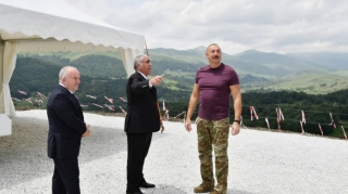 Prezident İlham Əliyevin Kəlbəcər rayonuna səfəri