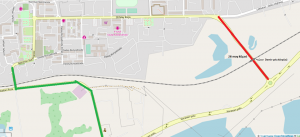 Lökbatanın giriş hissəsində hərəkət məhdudlaşdırılır - XƏRİTƏ