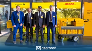 “Azərpoçt” və Almaniyanın poçt şirkəti əməkdaşlıq imkanlarını müzakirə ediblər - FOTOLAR 