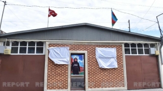 Bakıda şəhid jurnalist Məhərrəm İbrahimovun xatirəsi əbədiləşdirilib  - FOTO