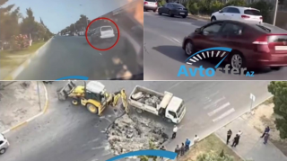 В Сумгайыте обвалилась дорога, принимаются соответствующие меры - ВИДЕО 