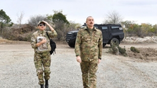 Prezident İlham Əliyev və Mehriban Əliyeva Şuşa şəhərinə səfərə gediblər  - FOTO