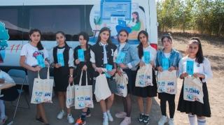 Beynəlxalq Qızlar Gününə həsr olunmuş maarifləndirmə kampaniyası başa çatıb - FOTO