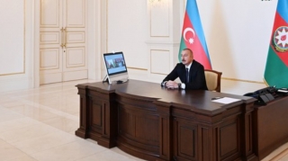 Prezident İlham Əliyev “Euronews” televiziyasına müsahibə verib   - FOTO