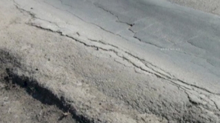 Cəlilabad-Biləsuvar yolu qəzalı vəziyyətdə - FOTO