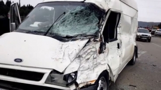 Aeroport yolunda avtomobillər toqquşub, ölən var 