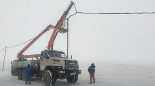 “Azərişıq”  Kəlbəcərin kəndinə elektrik xətti çəkir   - VİDEO