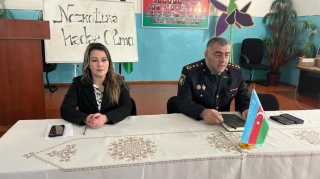 Qubada məktəblilər narkotikin fəsadları barədə maarifləndiriliblər  - FOTO