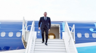 Prezident İlham Əliyev Serbiyada rəsmi səfərdədir 