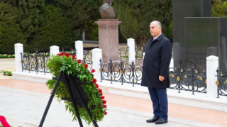 DTX əməkdaşları ulu öndər Heydər Əliyevin xatirəsini andılar  - FOTO