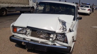 Kürdəmirdə qəza olub, ölən var 