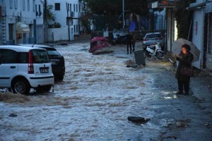 Sel Bodrumu viranə qoydu - FOTO