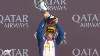 "Formula-2": Azərbaycan Qran-prisinin sprint yarışının qalibi mükafatlandırıldı - FOTOLAR
