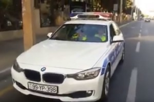 Yol polisinin videosunu yayan şəxs məhkəmə qarşısına çıxarılır– VAXT AÇIQLANDI - VİDEO