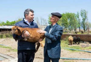“Oğlumdan görmədiyim hərəkəti ondan gördüm” - Nazirlə görüşən fermer