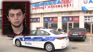 Bakıda avtomobil ehtiyat hissələri mağazasından oğurluq olub - FOTO