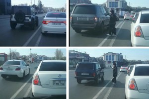 Bu yola polis baxmır,  sürücülər də özbaşınalıq edir- Video