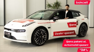 “Bakcell” lotereyasında 11-ci lüks avtomobilin qalibi bəlli oldu 