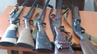 Daşkəsəndə qanunsuz ov silahları müsadirə edildi