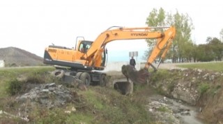 İsmayıllıda sel təhlükəsinə qarşı tədbirlər görülür - FOTO 