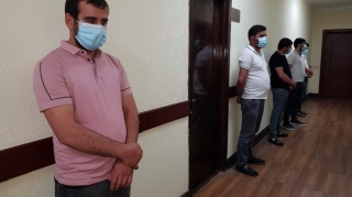 Şəmkirdə karantin qaydalarını pozan çay evi aşkarlanıb - FOTO 