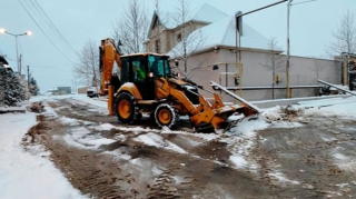 Paytaxtda qarın təmizlənməsi davam edir - FOTO