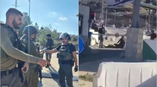 Yerusəlimdə terror:  Avtomobillə gəlib insanları atəşə tutdular - VİDEO 