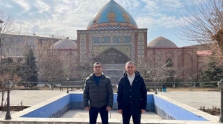 Azərbaycanlı deputatlar İrəvanda Göy məscidi ziyarət ediblər - FOTO 