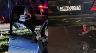 Vəsiqəsi olmayan gənc sükan arxasına keçdi; qəza törədib ÖLDÜ - VİDEO 